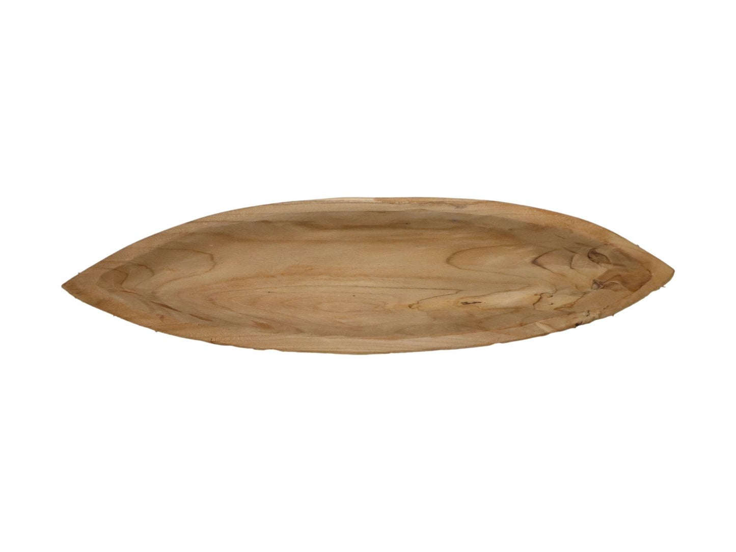 HSM Collection-Fruitschale Kano -50x15x7-Natur-Teak