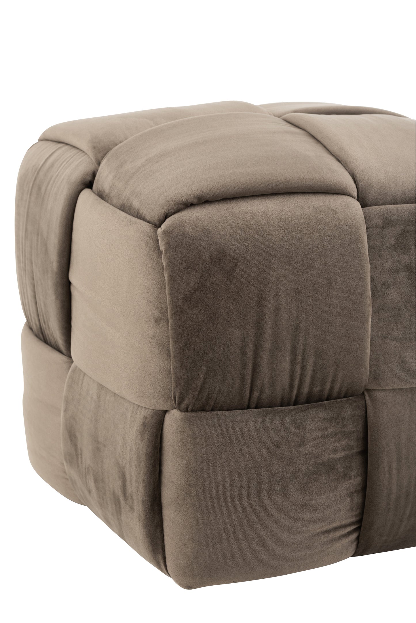 HOCKER 1-PERSON TEXTIL/HOLZ DUNKEL GRAU