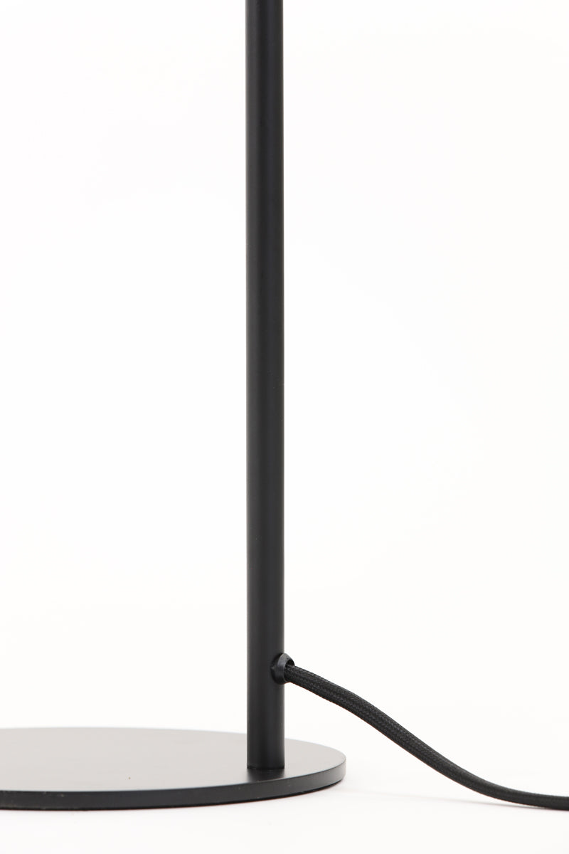 Tischlampe Mette - Schwarz - 24x20x43cm