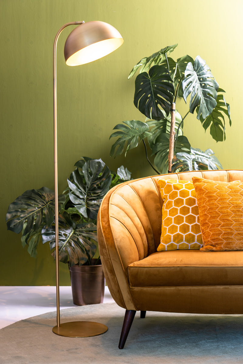 Stehlampe Mette - Gold - 37x30x155cm