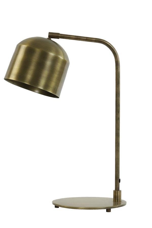 Schreibtischlampe Aleso - Antik Bronze - Ø20cm