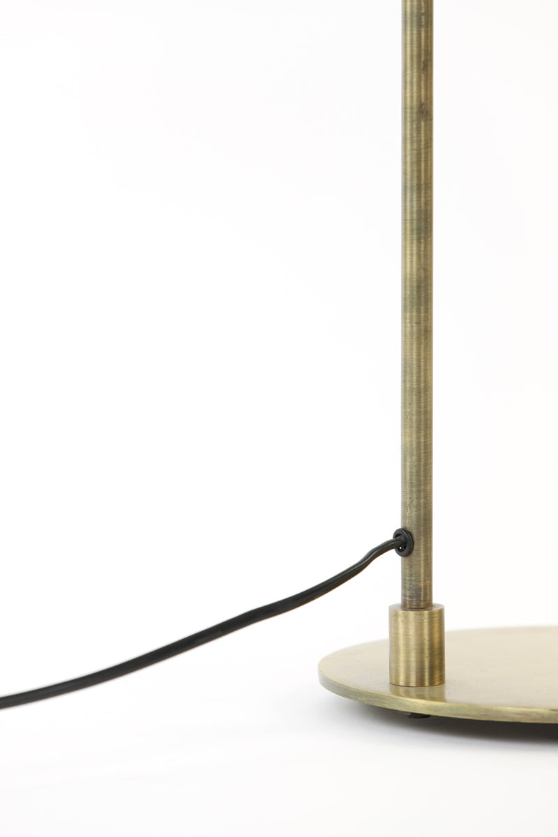 Schreibtischlampe Aleso - Antik Bronze - Ø20cm