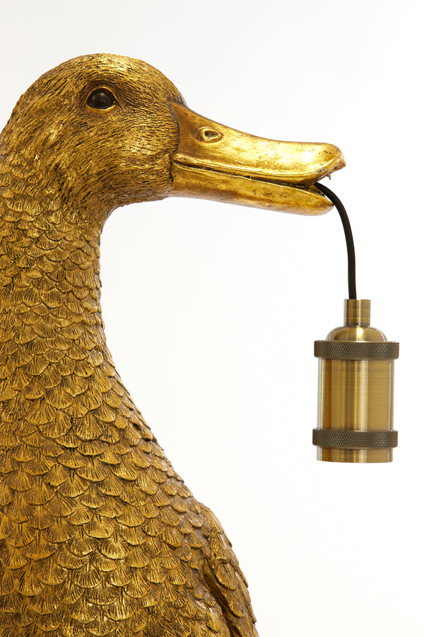 Tischlampe Duck - Bronze - 23,5x23x48,5cm