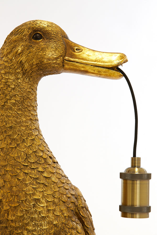 Tischlampe Duck - Bronze - 23,5x23x48,5cm