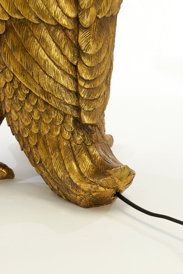 Tischlampe Duck - Bronze - 23,5x23x48,5cm
