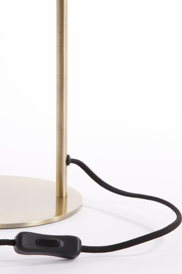 Tischlampe Solna - Antik Bronze - 31x22x50cm