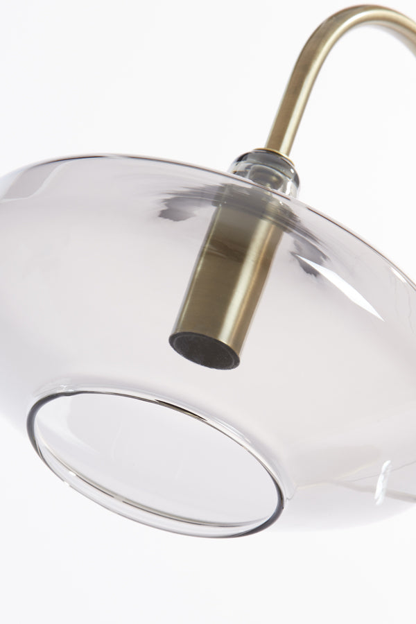 Tischlampe Solna - Antik Bronze - 31x22x50cm