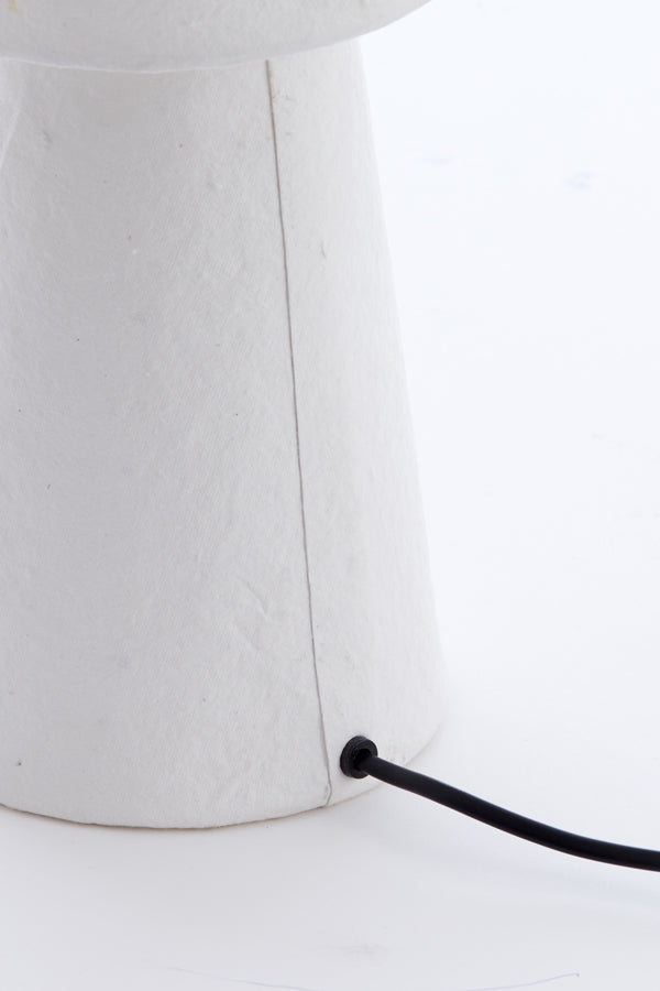 Tischlampe Raeni - Weiß - Ø16cm