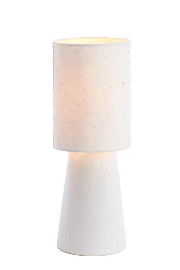Tischlampe Raeni - Weiß - Ø16cm