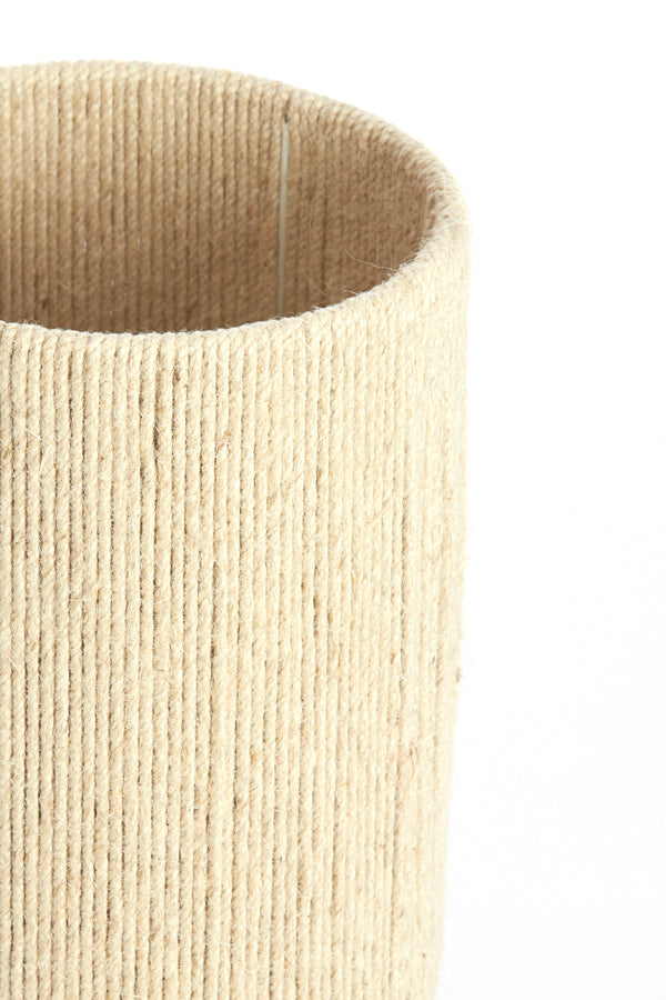 Tischlampe Pitino - Jute - Ø31,5cm