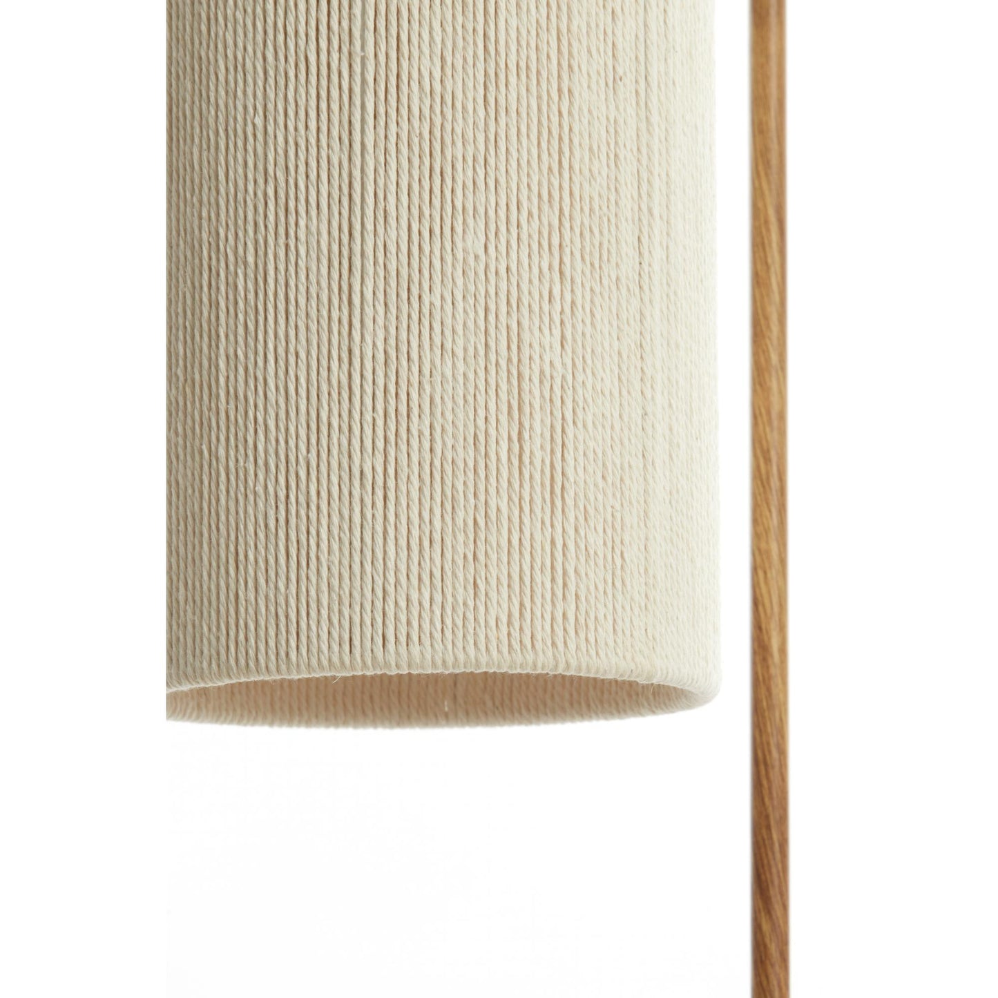 Tischlampe Donio - Natur/Creme - 26x20x59,5cm