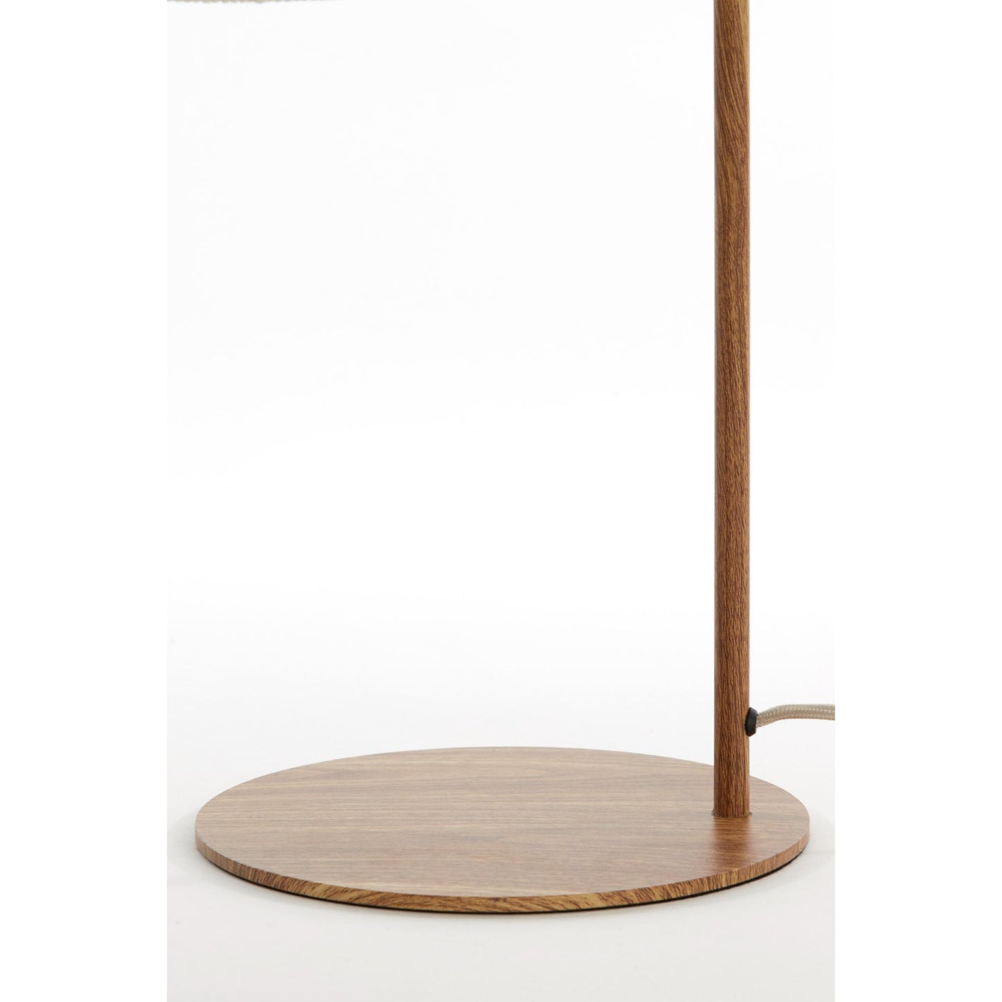 Tischlampe Donio - Natur/Creme - 26x20x59,5cm