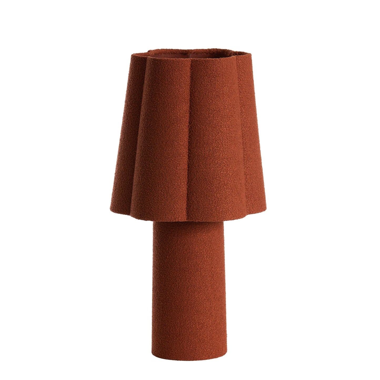 Tischlampe Musaby - Terrakotta - Ø25cm
