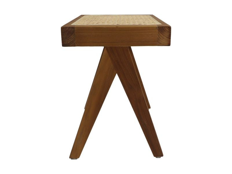 HSM Collection-Krukje Accent-42x32x45-Natur-Rotan/Teak