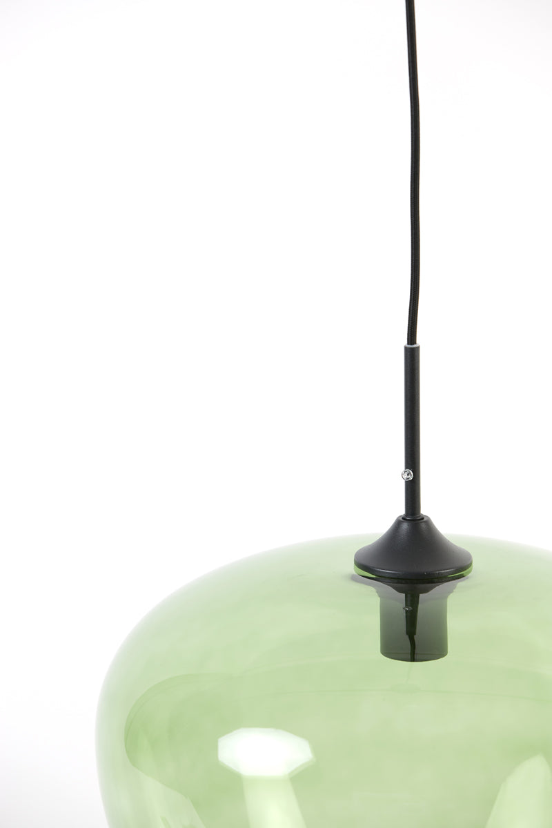 Pendelleuchte Mayson - Glas Grün - Ø40cm
