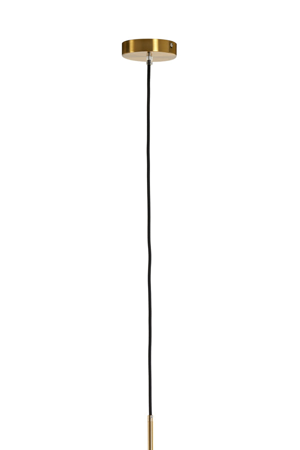 Pendelleuchte Medina - Weißes Glas - Ø30cm