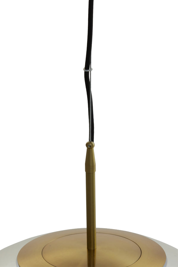 Pendelleuchte Medina - Rauchglas - Ø48cm