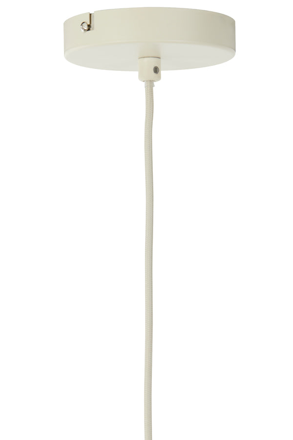 Hängelampe Ø40x30 cm PLUMERIA Sand