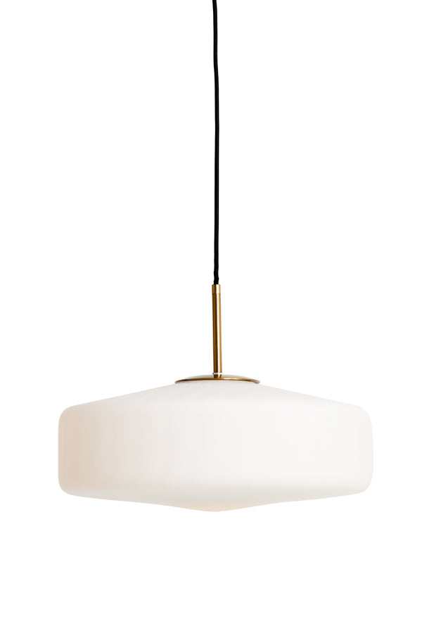 Hängelampe Pleat - Weiß - Ø40cm