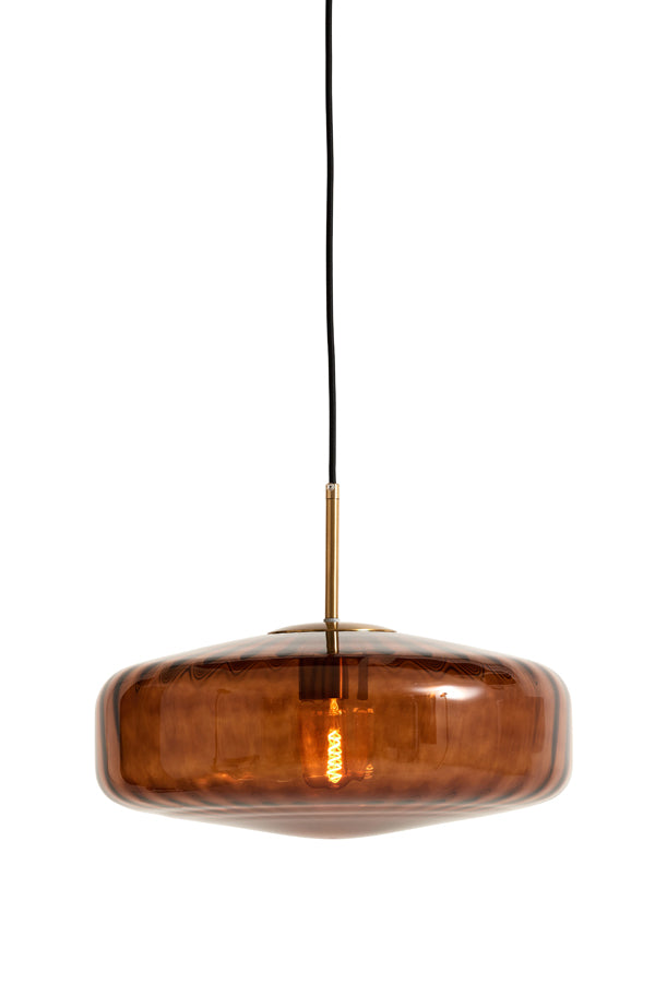 Hängelampe Pleat - Antik Braun - Ø40cm