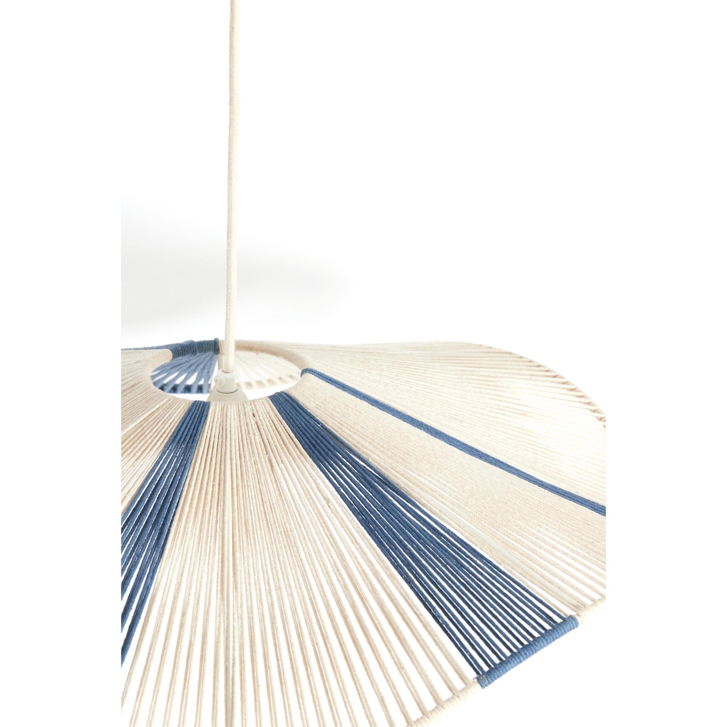 Pendelleuchte Rafa - Hellblau - Ø70cm