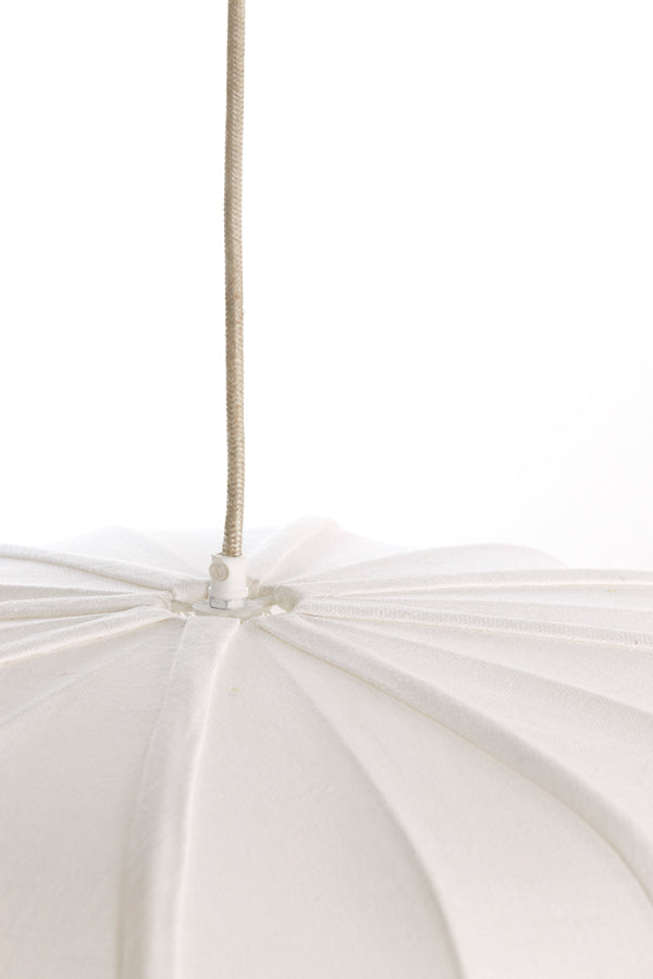 Pendelleuchte Zubedo - Weiß - Ø60cm