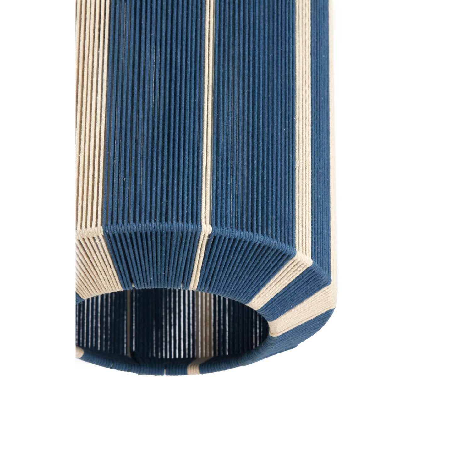 Pendelleuchte Kozana - Dunkelblau - Ø36cm