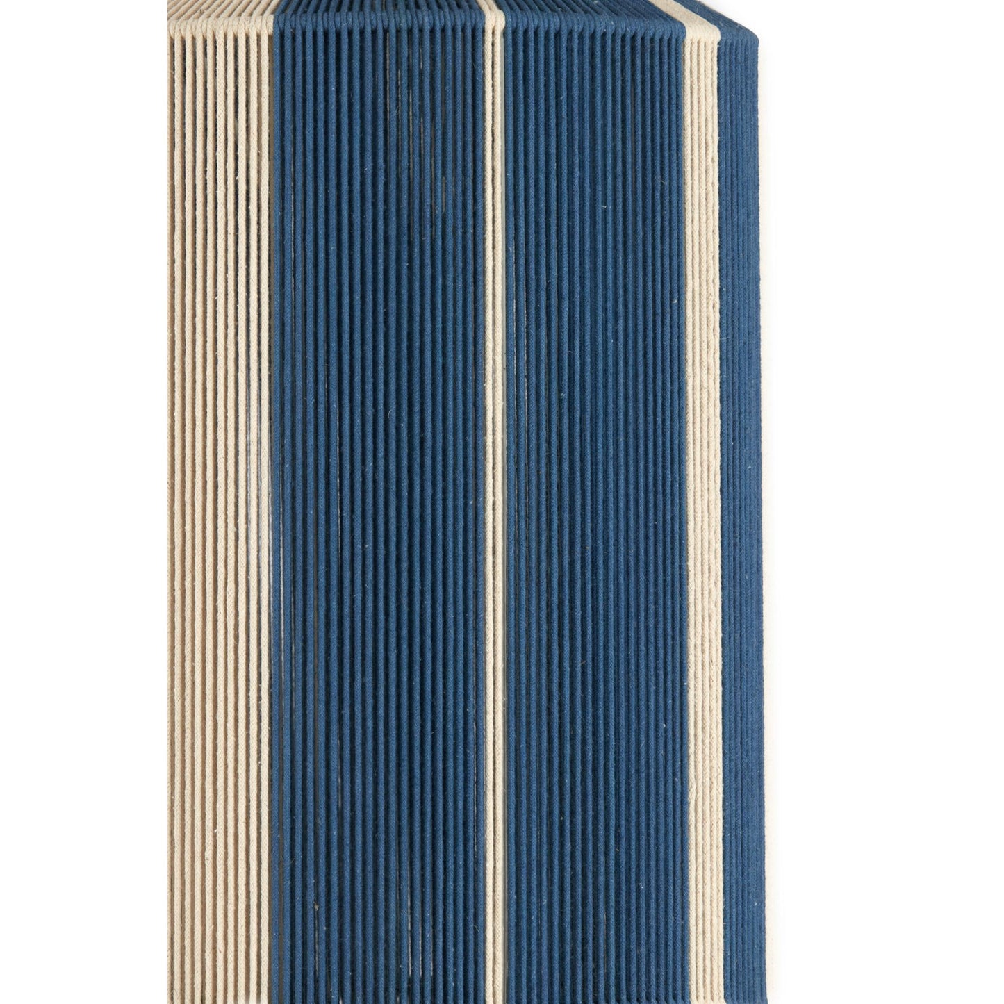 Pendelleuchte Kozana - Dunkelblau - Ø36cm
