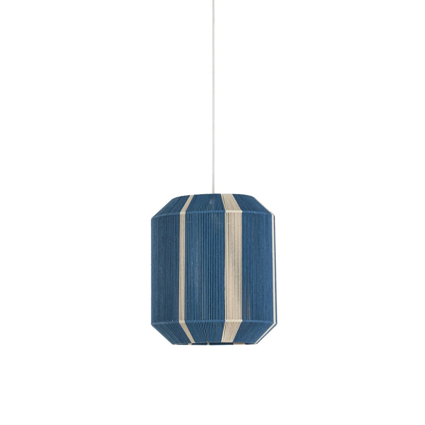 Pendelleuchte Kozana - Dunkelblau - Ø36cm