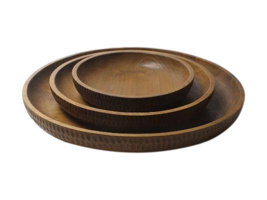 HSM Collection-Schale Sand Small-Ø25x5-Braun-Teak