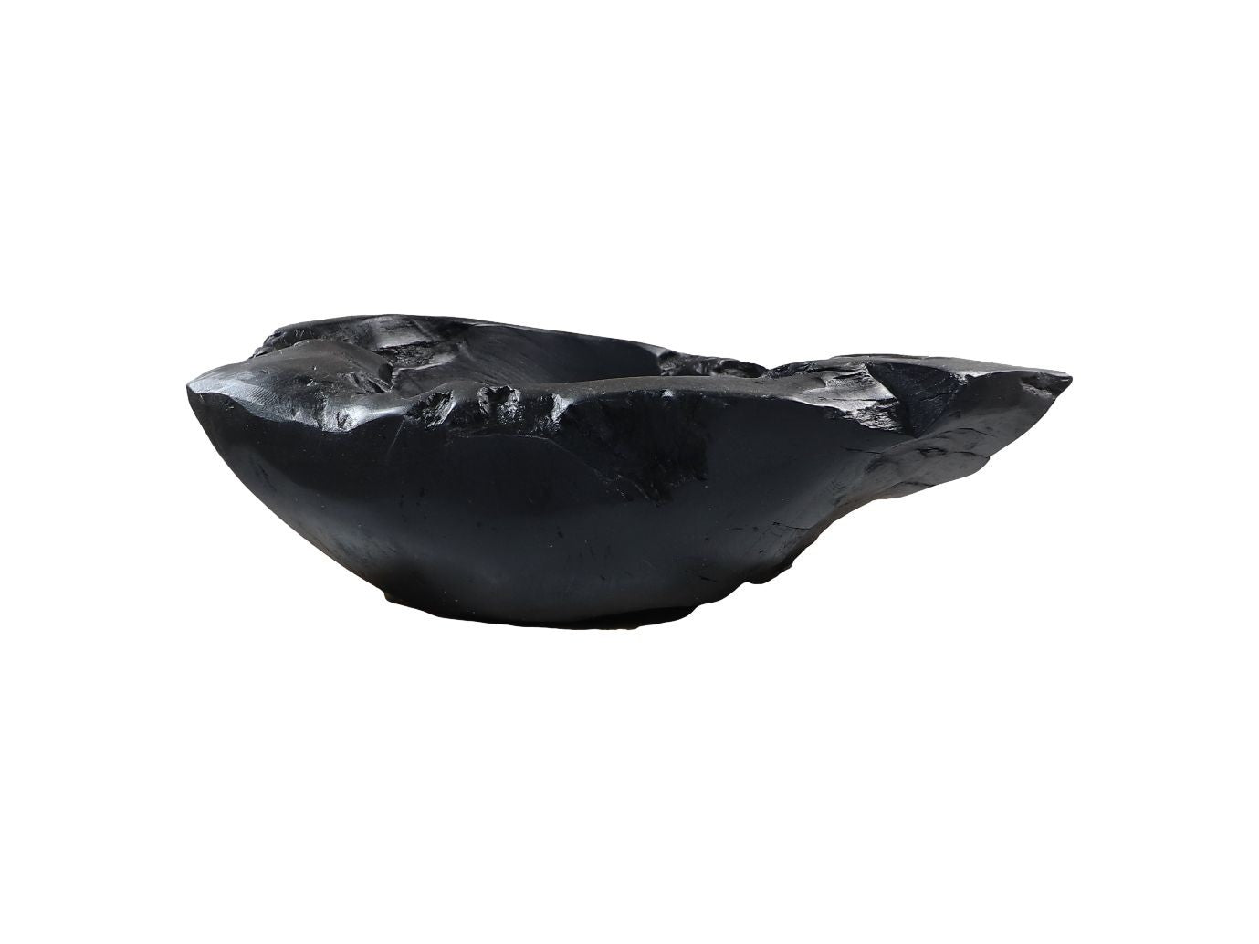 HSM Collection-Fruitschale -ø35-45x8-Schwarz-Teak