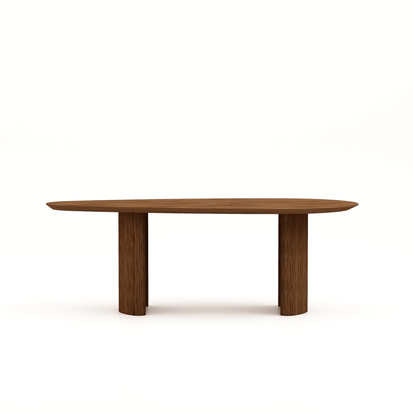 HSM Kollektion - Organischer Esstisch Tide - 220x110x76 - Braun - Akazie