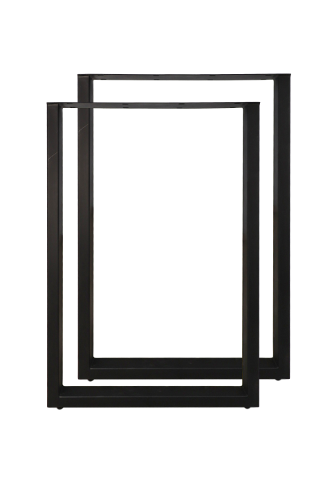 HSM Collection-Bartafelpoot Modell U S/2-70x10x104-Schwarz-Metall