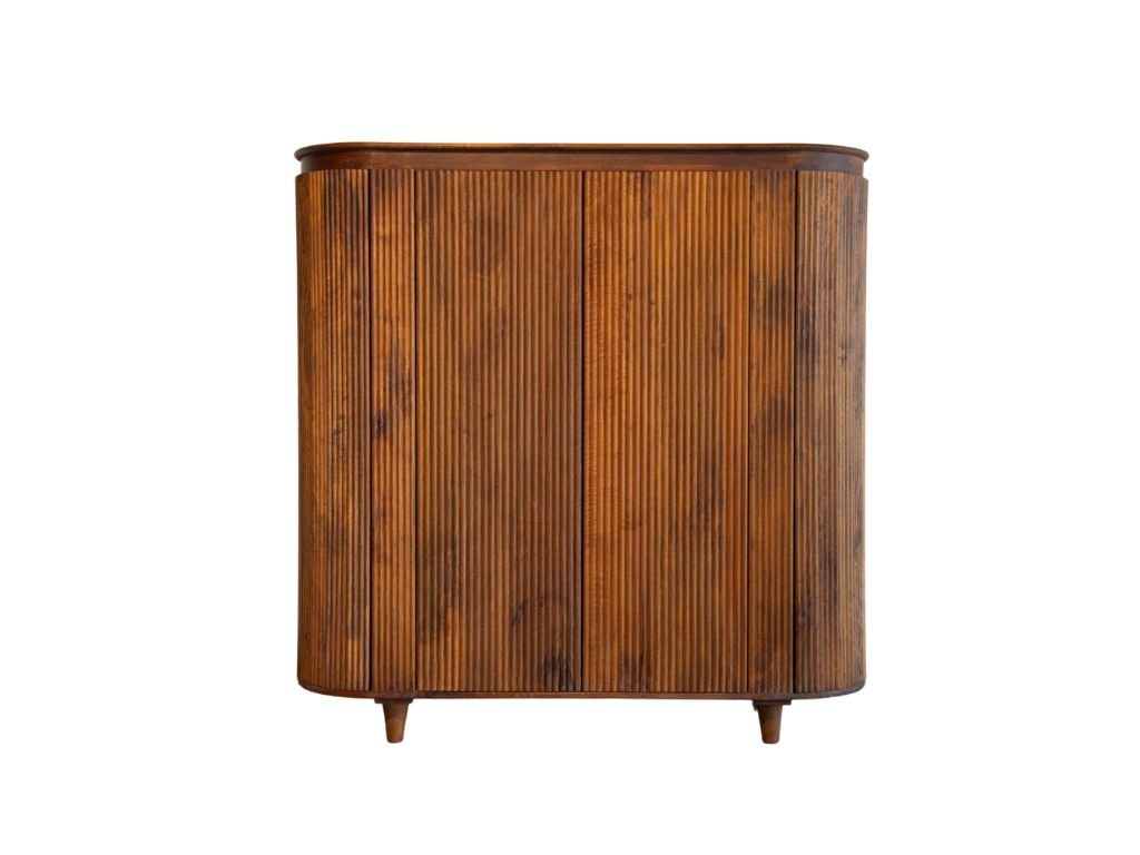 HSM Collection-Wandkast Tide 4 Tür-140x45x140-Braun-Mango