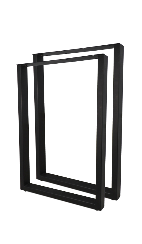 HSM Collection-Bartafelpoot Modell U S/2-70x10x104-Schwarz-Metall