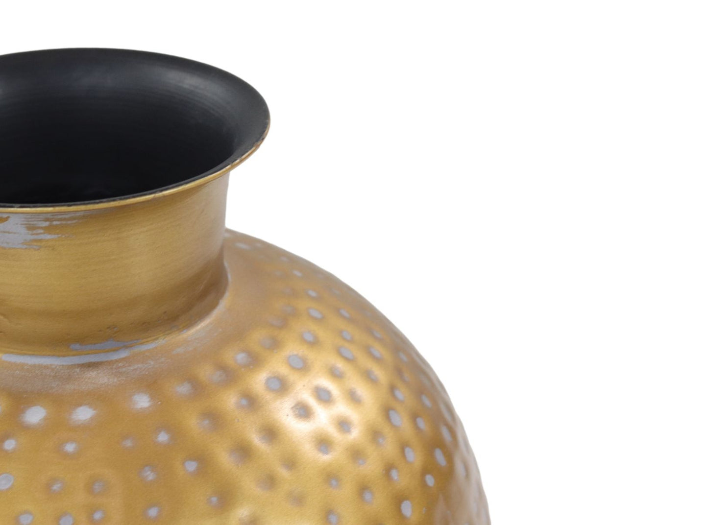 HSM Collection-Vase Padua Small -ø30x35-Gold-Metall