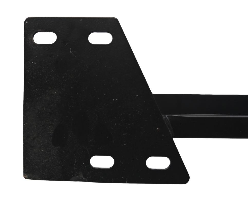 HSM Collection-Tafelpoot Modell U S/2-80x10x72 (100x50mm)-Schwarz-Metall