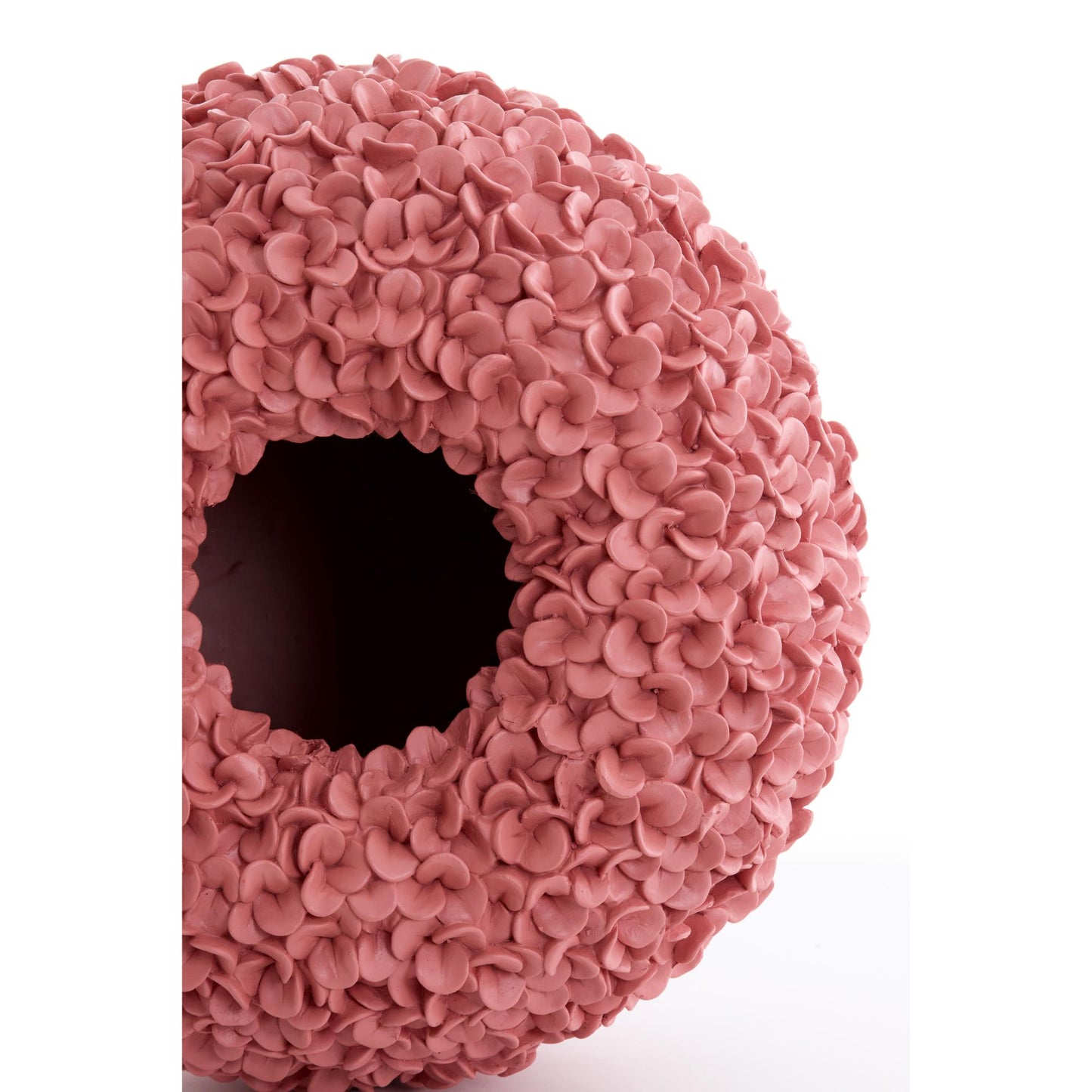 Vase Phylia - Korallenrot - Ø38cm