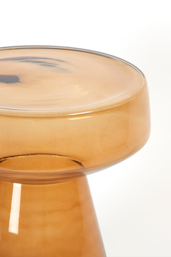 Beistelltisch Dakwa - Gelb - Ø37cm