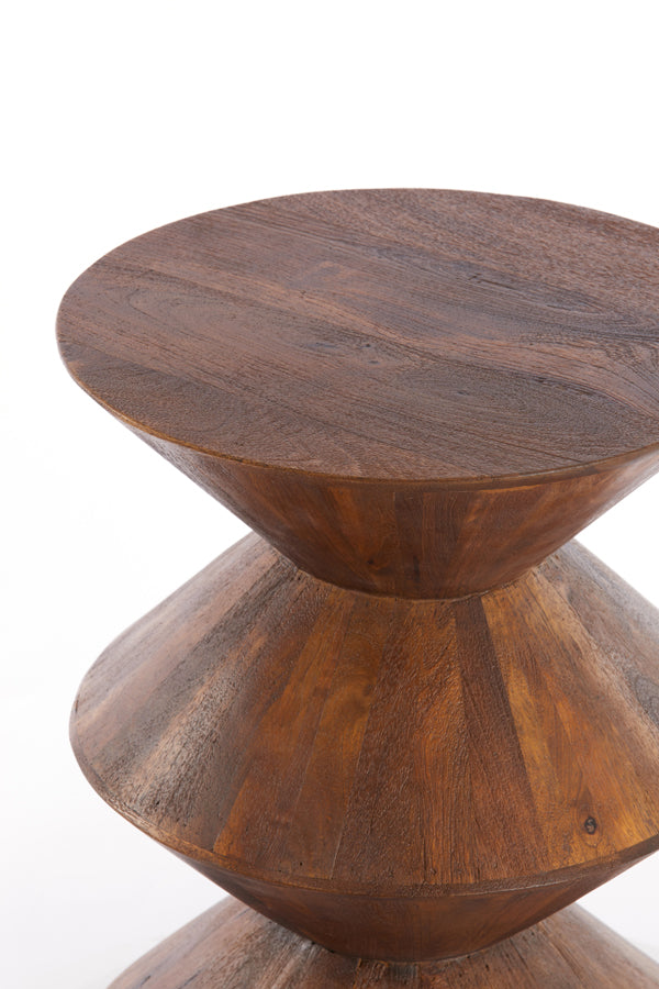 Beistelltisch Larus - Holz - Ø40cm