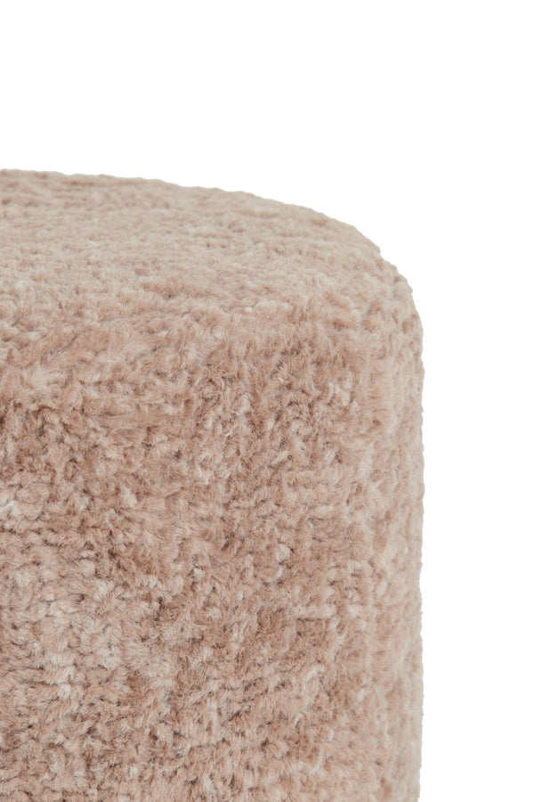 Hocker Polly - Braun - Ø40cm