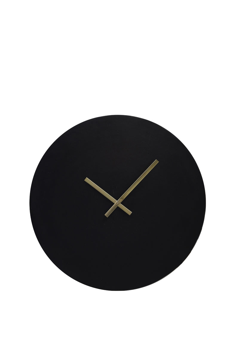 Wanduhr Licola - Antik Schwarz - Ø59cm