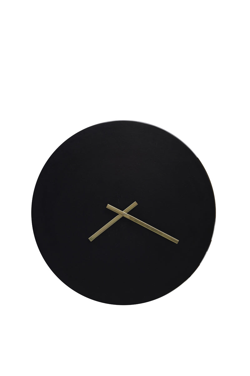 Wanduhr Licola - Antik Schwarz - Ø59cm