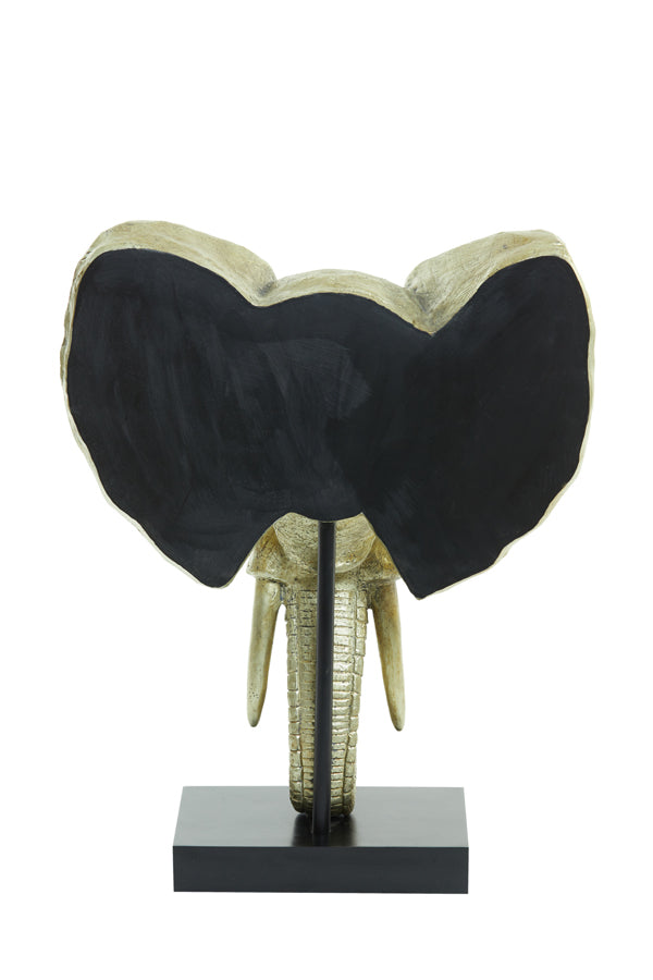 Ornament Elefant - Gold - 38,5x19,5x49cm