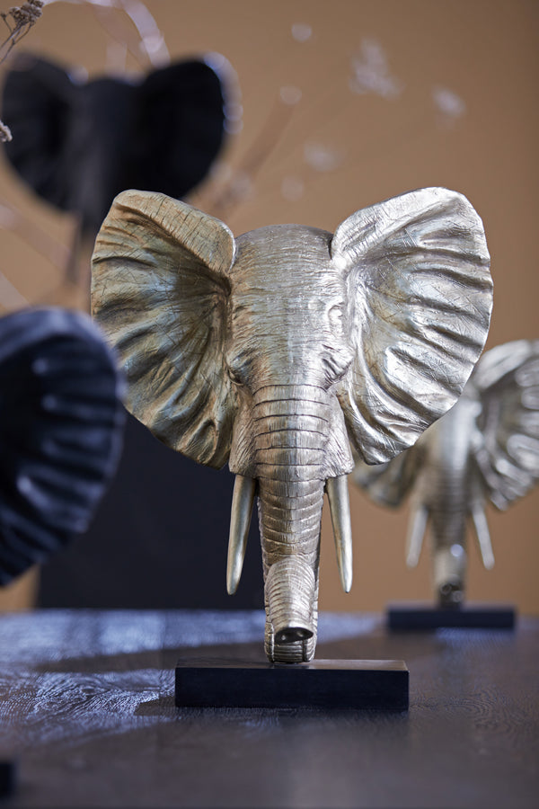 Ornament Elefant - Gold - 38,5x19,5x49cm