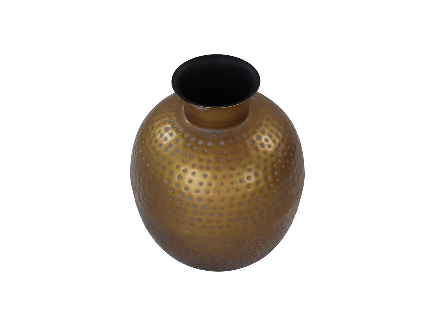 HSM Collection-Vase Padua Small -ø30x35-Gold-Metall