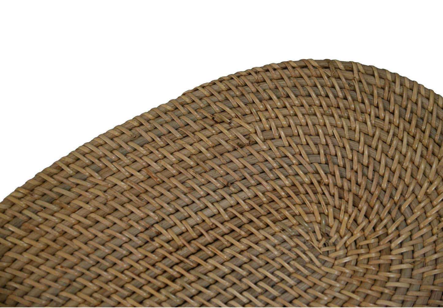 HSM Collection-Platzset Oval S/4-45x30x2-Natur-Rattan