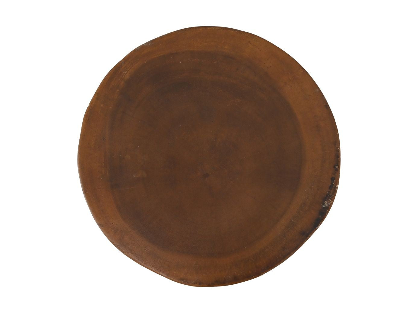 HSM Collection-Runde Beistelltisch-30x30x42-Braun-Munggur