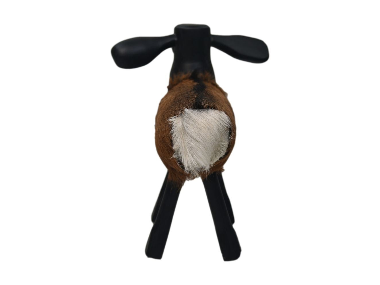 HSM Collection-Schaap Shawn Klein-32x14x32-Sortiert/Schwarz-Ziegenleder/Teak