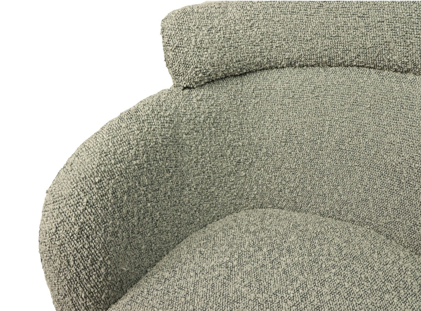 HSM Collection-Esszimmerstuhl Luca S/2-57x60x81-Hellgrau/Schwarz-Stoff/Metall